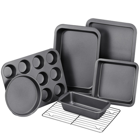KITESSENSU round cake pan for even baking and easy release