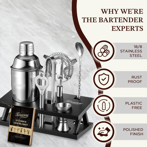 KITESSENSU-jigger enables accurate measures for balanced cocktails at home.
