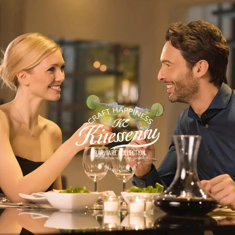 KITESSENSU-martini-shaker offers elegant finish for stylish entertaining.