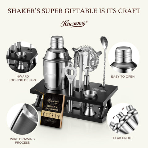 KITESSENSU-strainer ensures smooth pours for clean drinks.