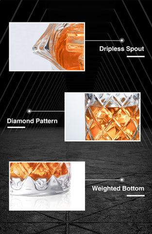 KITESSENSU weighted-base mixing glass stabilizes the shaker during stirring.