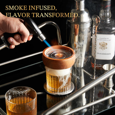 KITESSENSU wood chips six flavors for versatile smoky infusions.