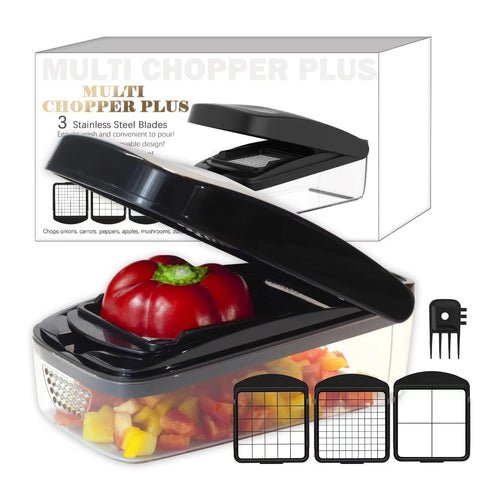 KITIDEA Vegetable Chopper blade assembly for precise dicing.