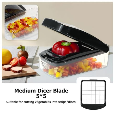KITIDEA BPA-free chopper preserves flavor with odor-free prep.