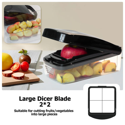 KITIDEA Durable ABS body supports daily kitchen use.