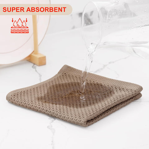 Kitinjoy dish cloths drying dishes quickly in a tidy kitchen