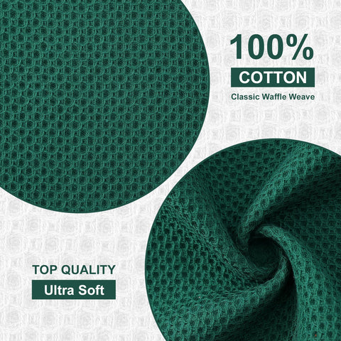 Kitinjoy dishcloth with honeycomb weave highlighting ultra-absorbent surface
