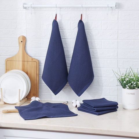 Kitinjoy kitchen cleaning cloths feature a hanging design for simple storage.