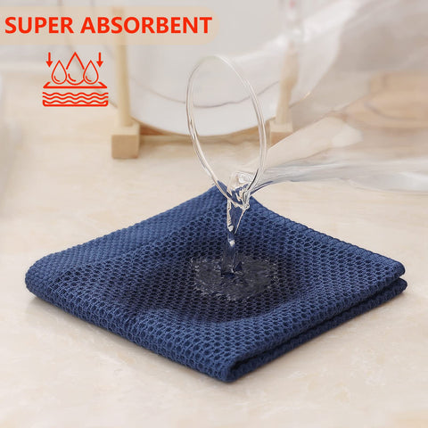 Kitinjoy ultra absorbent dish cloths for efficient kitchen drying.