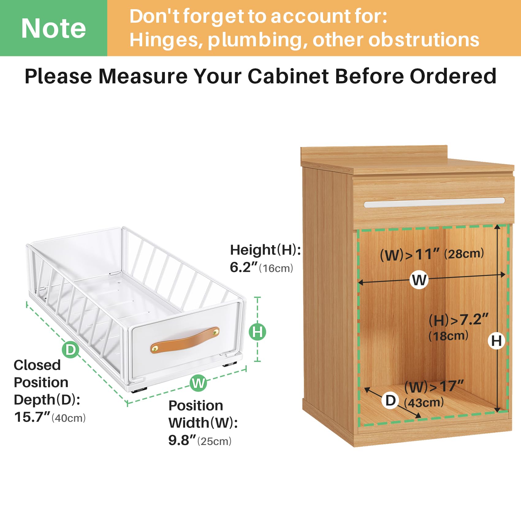 Kitstorack heavy-duty slide shelves provide smooth, quiet access.