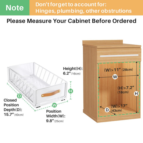 Kitstorack heavy-duty slide shelves provide smooth, quiet access.