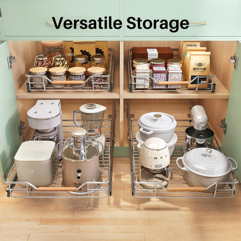 Kitstorack heavy-duty storage solution supports heavy pots and pans reliably.