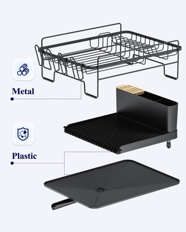 Kitsure easy-install, removable drainpipe simplifies setup and cleaning.