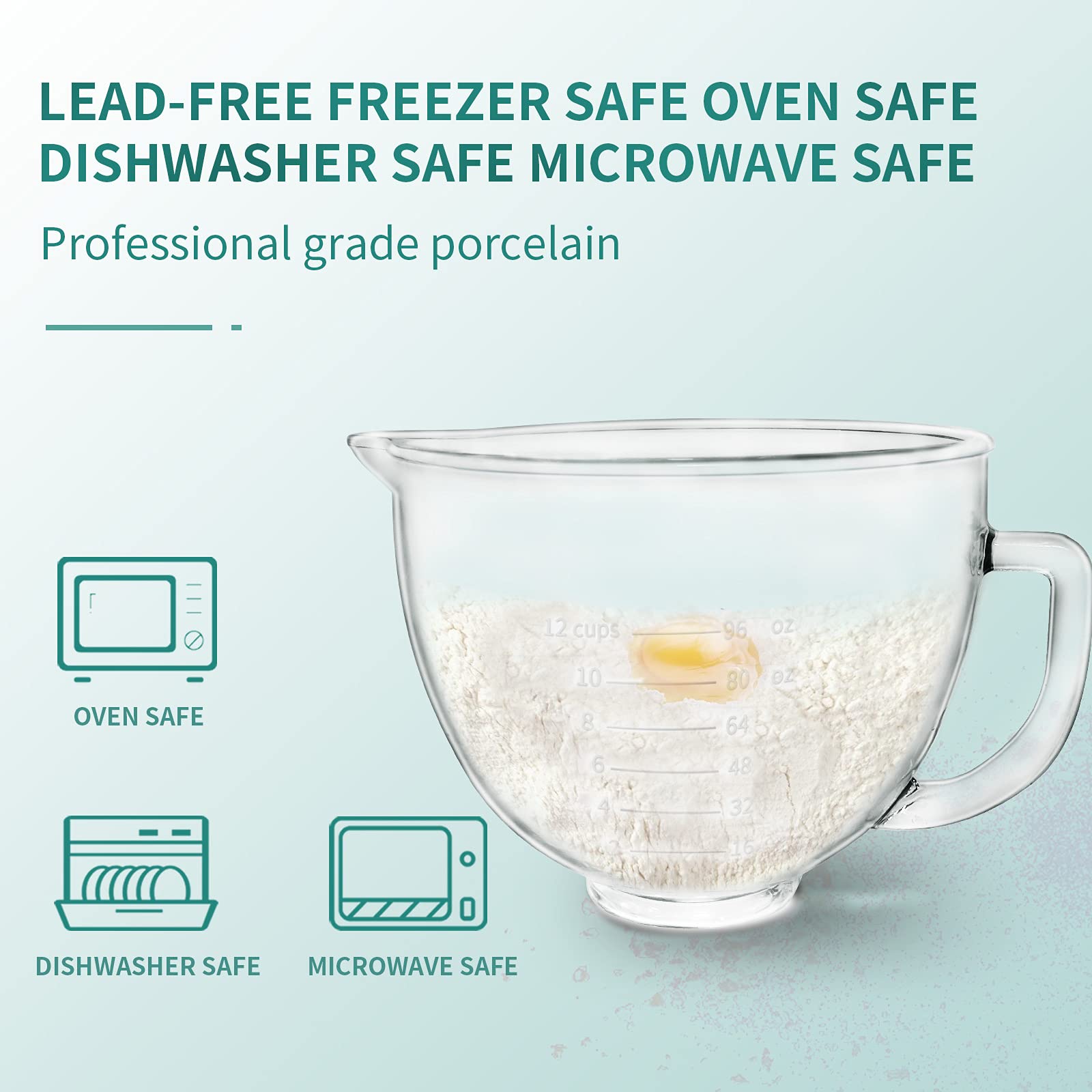 Kitwanda glass bowl is microwave safe for quick reheating