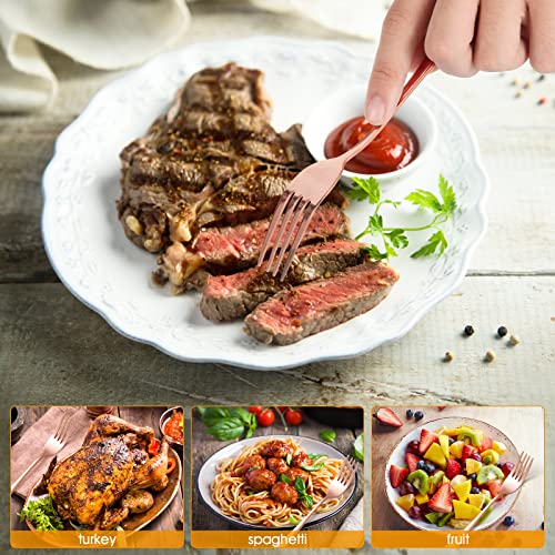 KITWARE modern-sleek fork design showcased on a chic dinner spread.