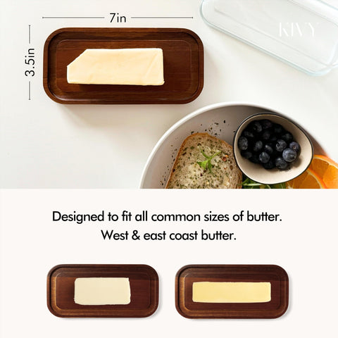 KIVY borosilicate glass lid is dishwasher safe for easy cleaning.