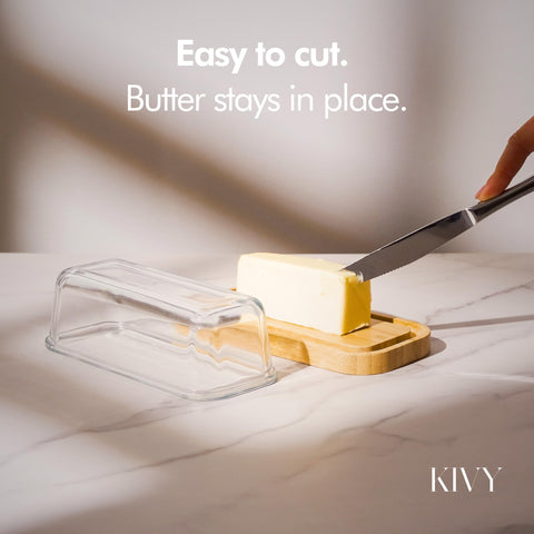 KIVY countertop use keeps butter soft and ready