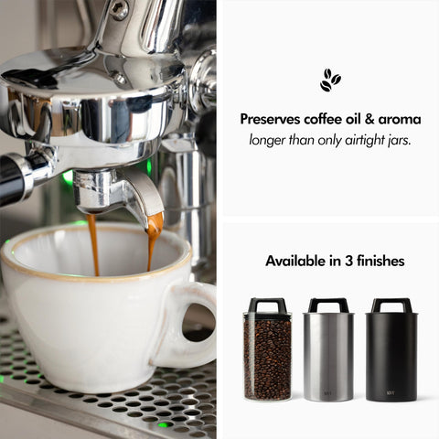 Effortless cleaning of KIVY coffee container after refills