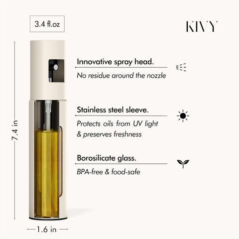 KIVY Versatile oils and vinegars sprayer suits salads and grilling