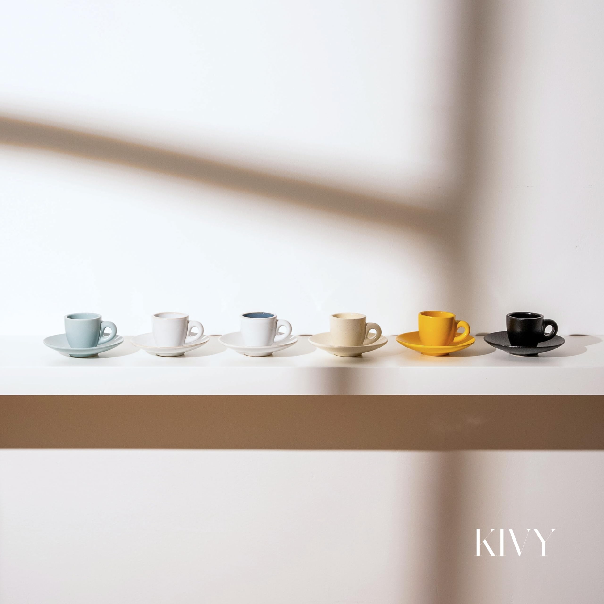 KIVY unique glaze fired at 2200F adds distinctive character and durability