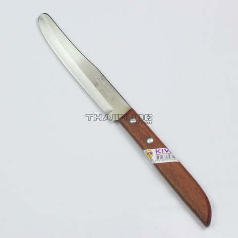 Kiwi 502 stainless steel blade close-up showing sharp edge for precise slicing