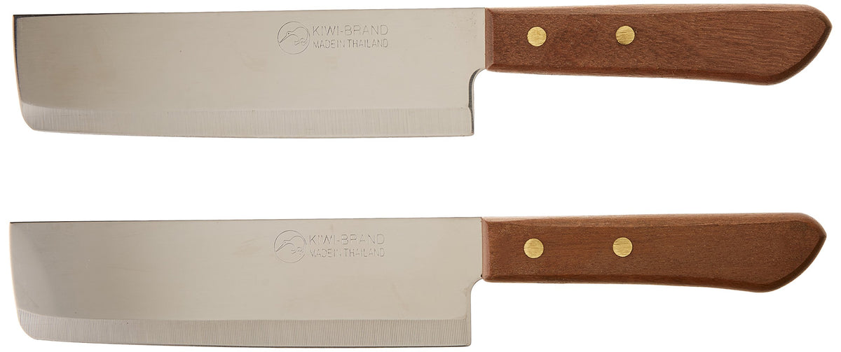 Kiwi two piece 6.5 inch chef knives set for precise slicing and versatile kitchen prep
