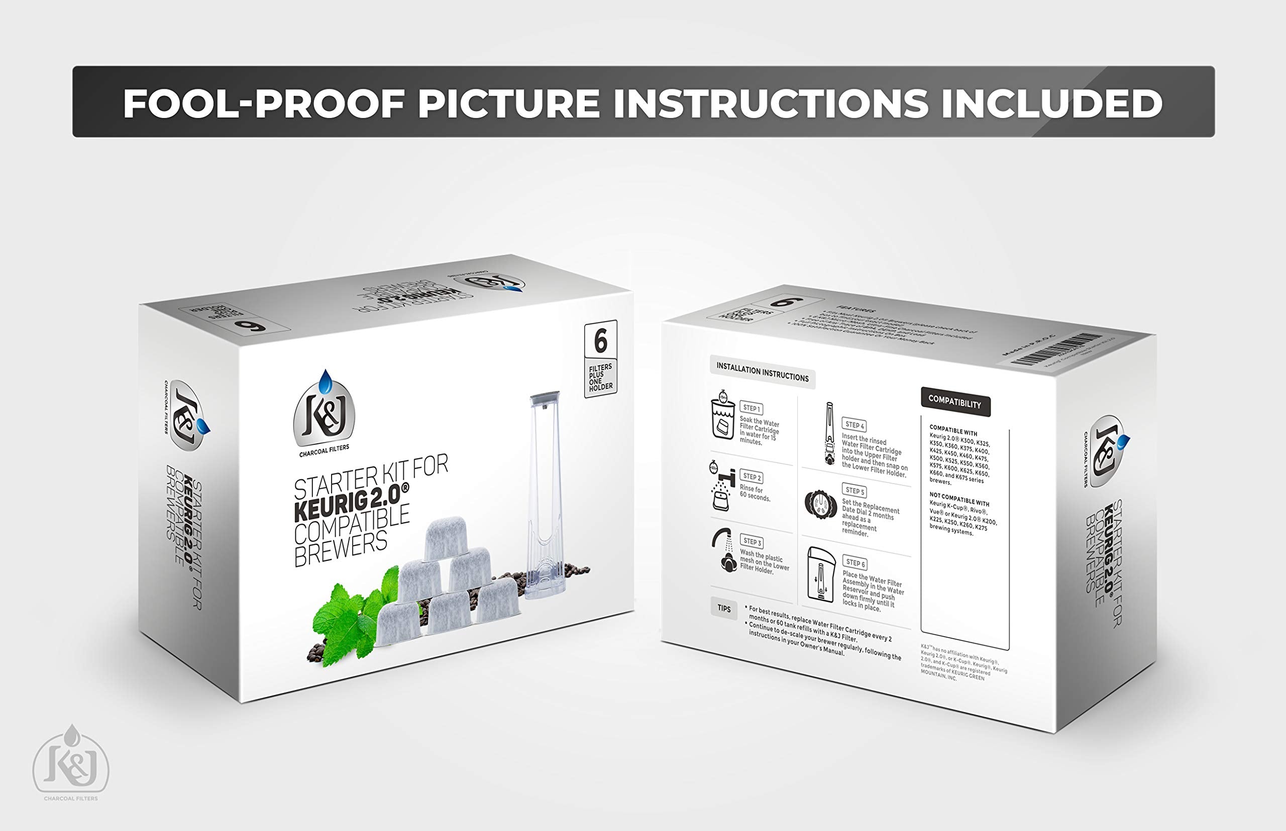K&J easy installation guide speeds setup for Keurig