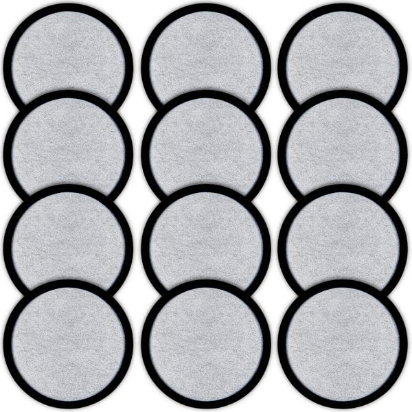 K&J Mr. Coffee charcoal disc filter for cleaner water and purer taste.