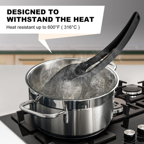 KJG easy-clean silicone resists residue for quick rinsing or dishwasher cleanup