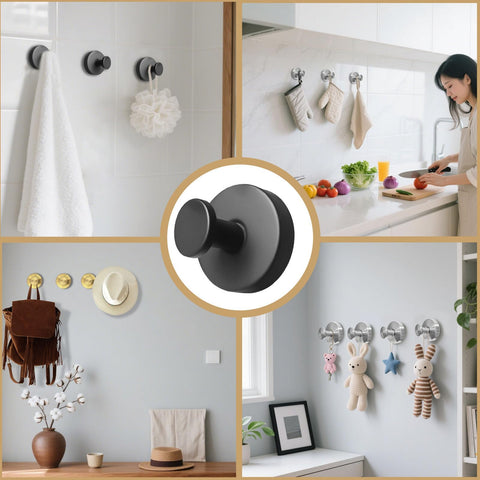 KJMAQI rustproof suction cup material enhances durability.