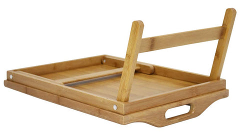 KKTONER bed tray used as a laptop desk on sofa
