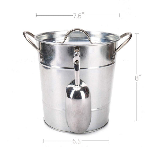 KL double-walled insulation ice bucket preserves cold for longer outdoor events