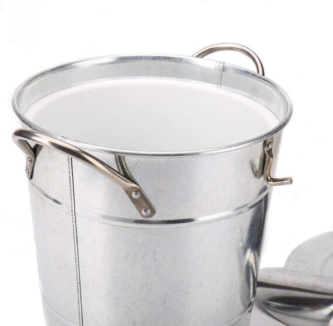 KL stylish galvanized ice bucket adds rustic charm to venues