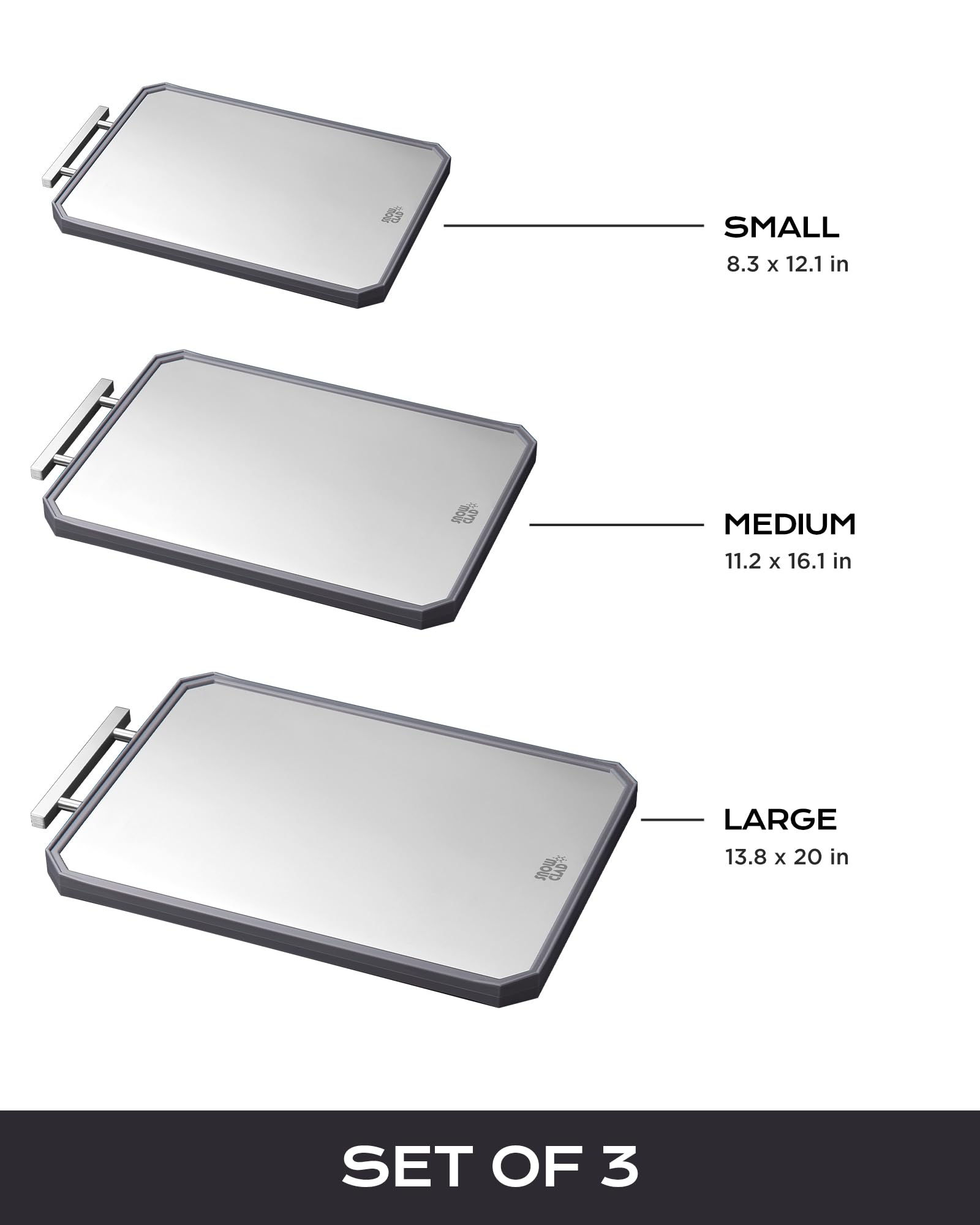 KLAPOLA cutting board with integrated handle for hanging storage
