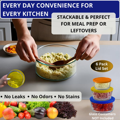 BPA-free Klare Ware lid highlights safe, odor-free storage