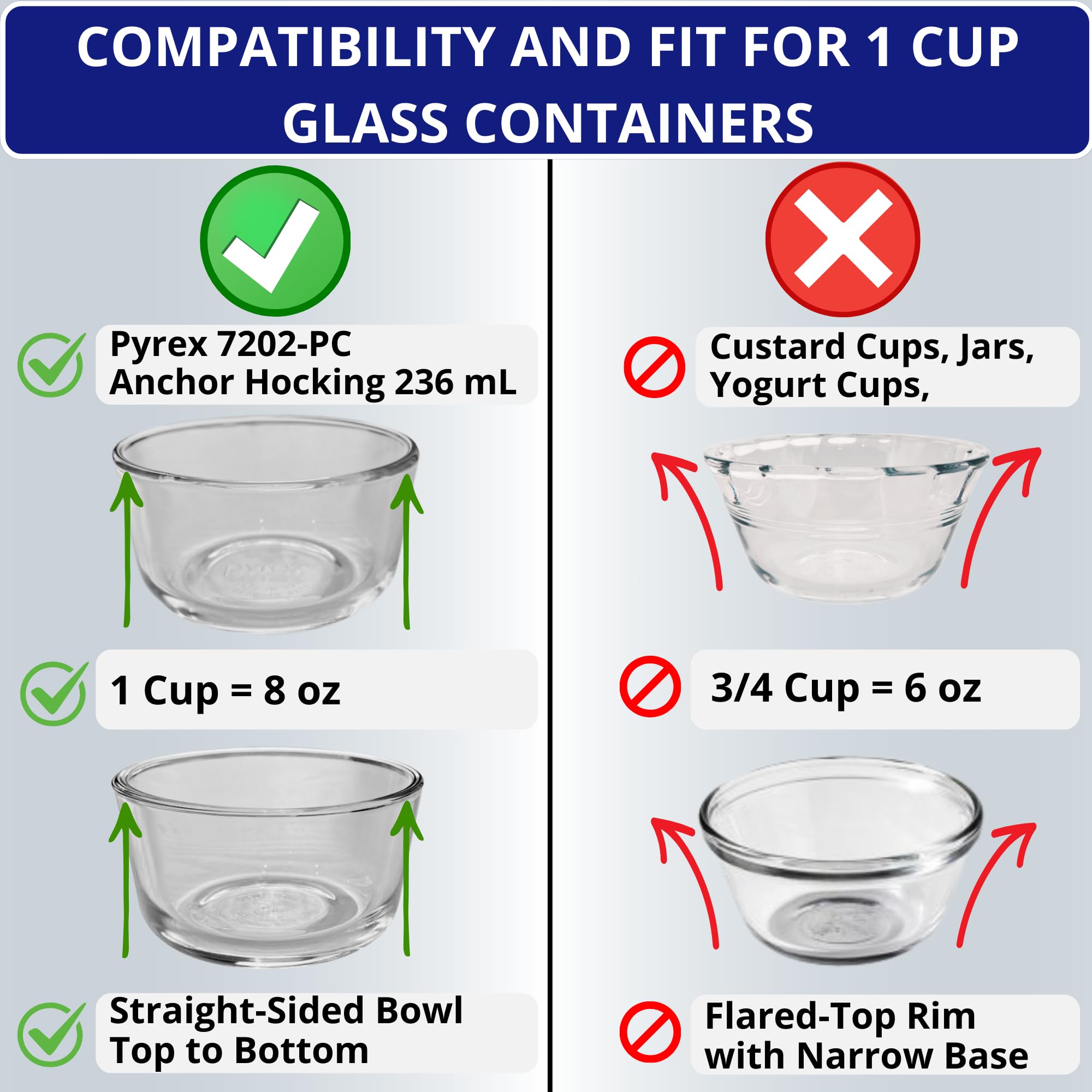 Top-rack dishwasher-safe Klare Ware lid for easy cleanup