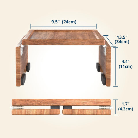 Klavio space-saving design adds a stable surface without clutter.