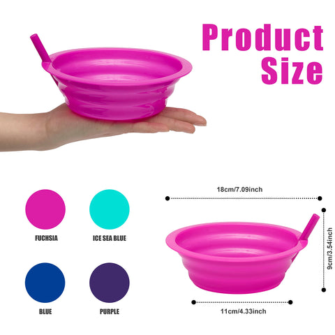 Klickpick Home 22 oz kids sippy bowls show durable, break-resistant design for toddlers.