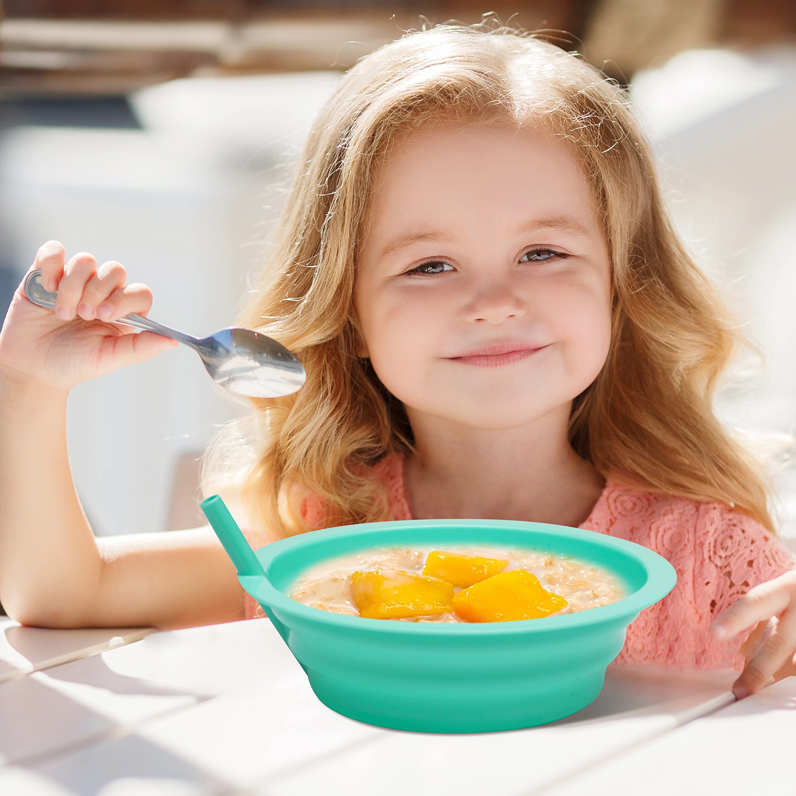 Klickpick Home break-resistant bowls designed to withstand busy kids at mealtime.