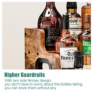 KLM multi-purpose shelf helps display bar essentials beyond liquor