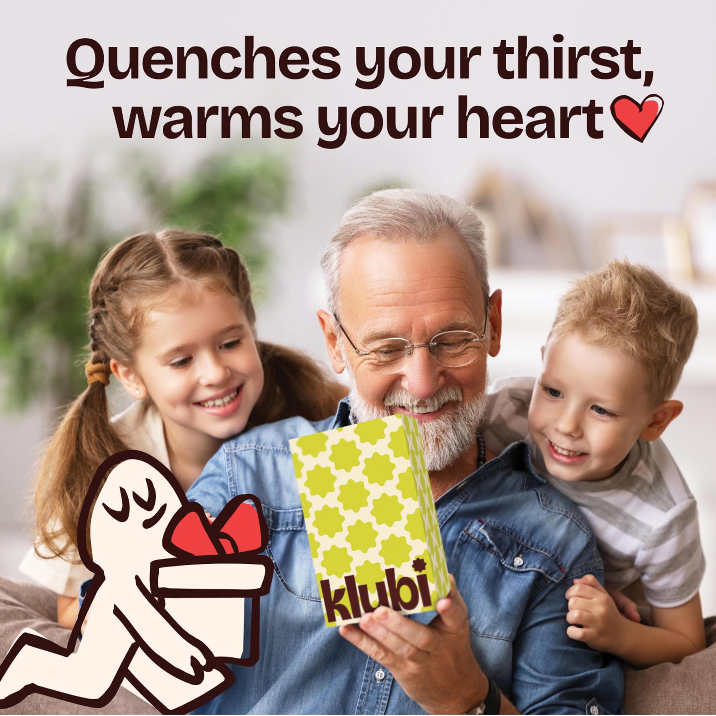 KLUBI dad tumbler gift box included simplifies gifting on special occasions.