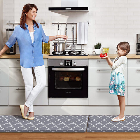 KMAT large standing area suits kitchen, laundry, or office tasks.