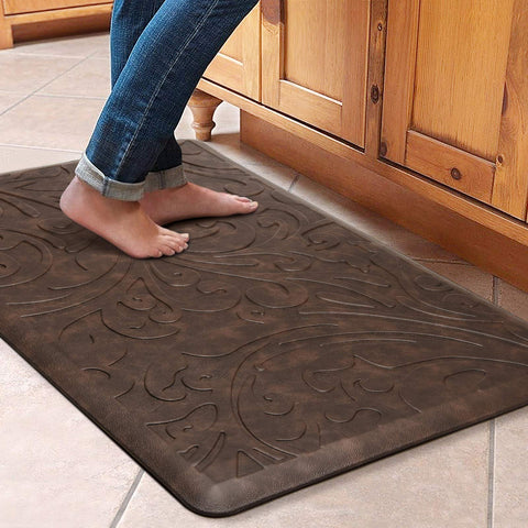 KMAT kitchen mat cushioned-foam for comfortable standing.