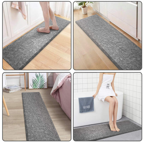 KMAT cushioned surface is easy to clean with a damp cloth.