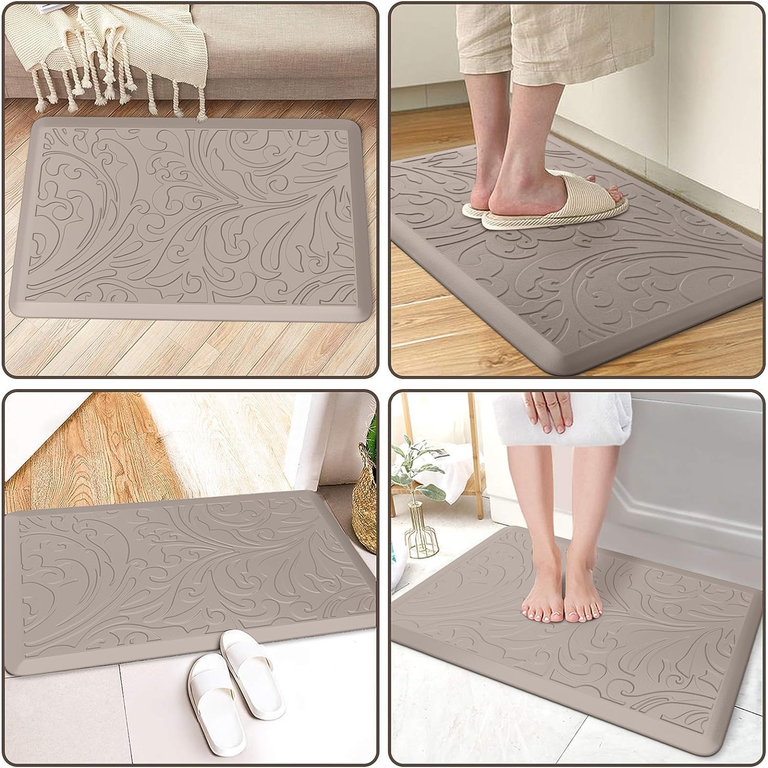 KMAT Kitchen Mat thick foam cushion close-up for foot support