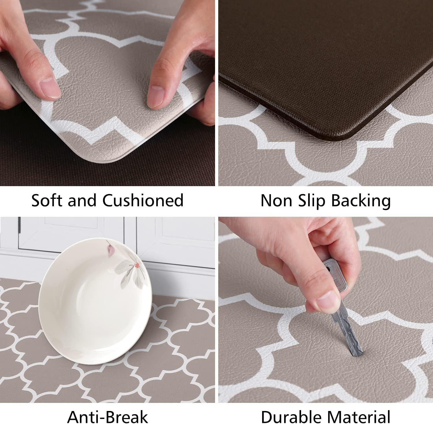 KMAT waterproof top surface, easy-clean protection from spills