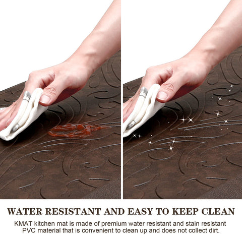 KMAT large kitchen mat suitable for laundry, office, and high-traffic areas.