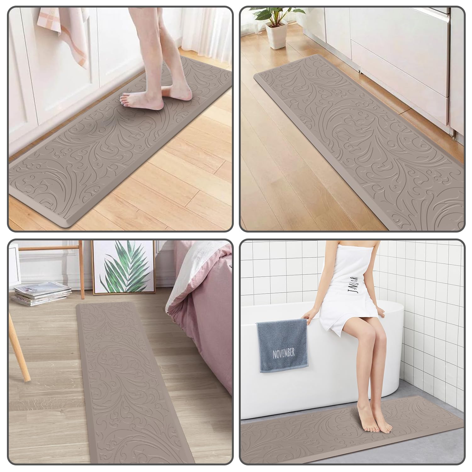 KMAT large multi-purpose mat offers ample space for laundry and office work.