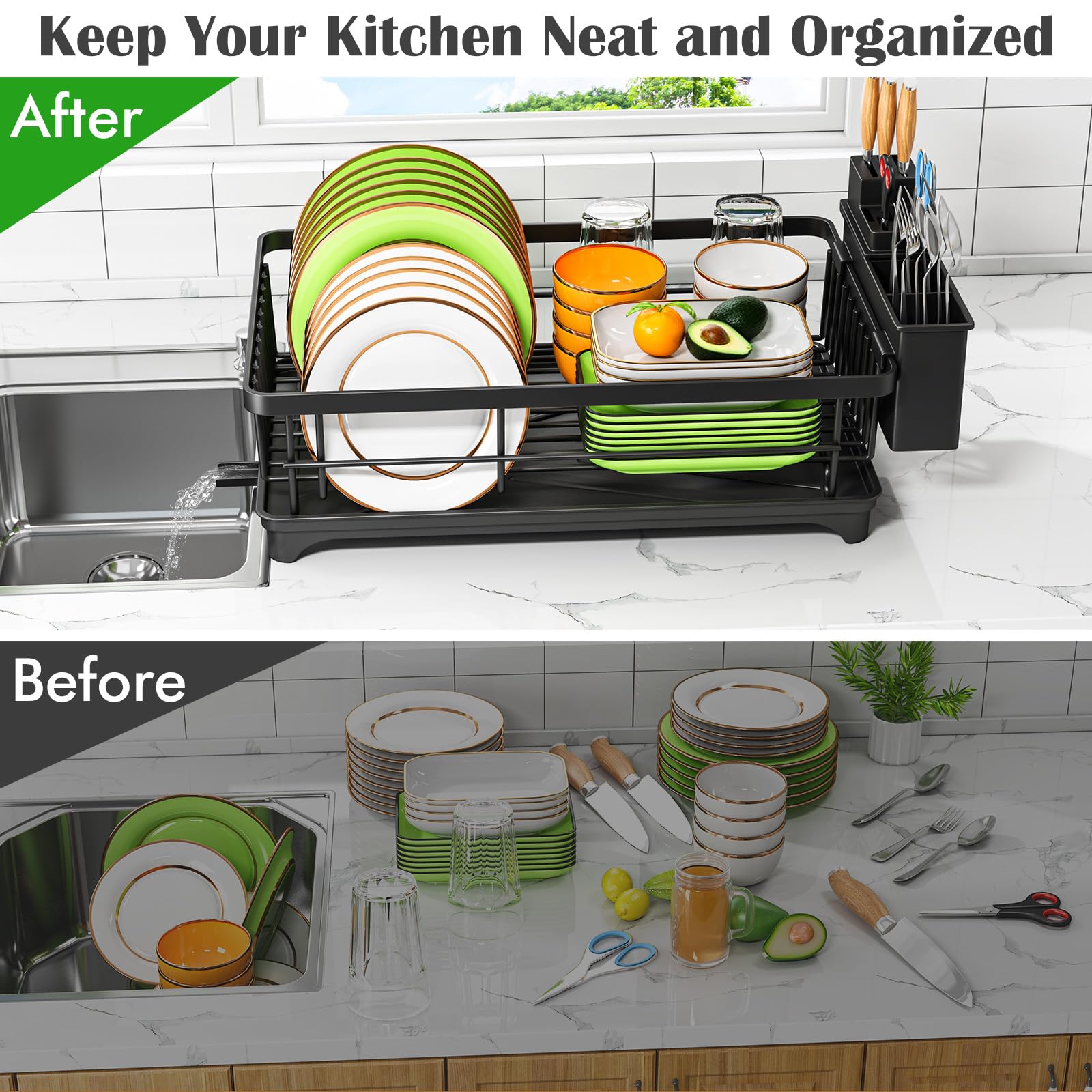 Kmiectse tool-free assembly allows quick setup right out of the box.