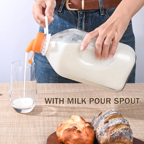 KMIGRUAN silicone pour spouts simplify portioning and reduce spills.